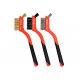 Plastic handle wire brush set 180 mm / 3 pcs (YATO) | YT-6351