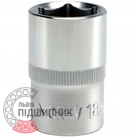 Hexagonal socket 1/2\" inch / 18 mm (YATO) | YT-1211