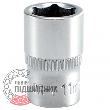 Hexagonal socket 1/4\" inch / 11 mm (YATO) | YT-1410