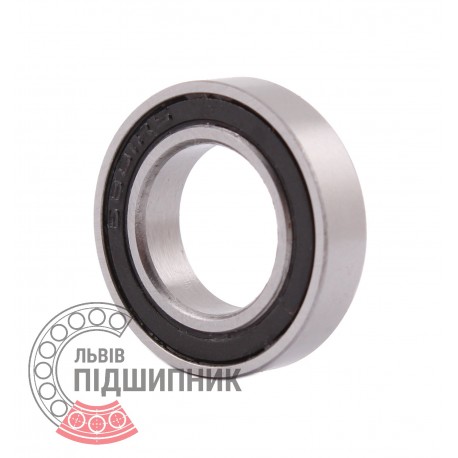61801-2RS [CPR] Deep groove ball bearing. Thin section.