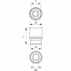 Hexagonal socket 3/8\" inch / 8 mm (YATO) | YT-3803
