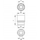 Hexagonal socket 1/4\" inch / 10 mm (YATO) | YT-1409