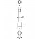 Подовжувач для воротка 1/4\" дюйм / 101.6 мм (YATO) | YT-1431