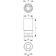 Hexagonal deep impact socket 3/4\" inch / 50 mm (YATO) | YT-1150