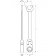 Flexible ratchet combination wrench 18 mm (YATO) | YT-1684
