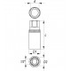 Головка шестигранная к свечам двигателя 1/2\" дюйм / 16 мм (YATO) | YT-1253
