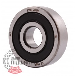 Deep groove ball bearing 6200-2RSH [SKF]