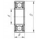 6015-2RS1 [SKF] Rillenkugellager