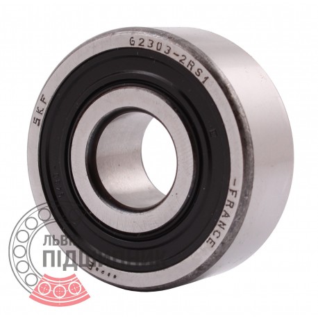 62303-2RS1 [SKF] Deep groove sealed ball bearing