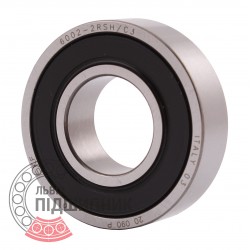 Deep groove ball bearing 6002-2RSHC3 [SKF]