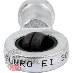SI 30  |  EI30 [Fluro] Rod end with radial spherical plain bearing