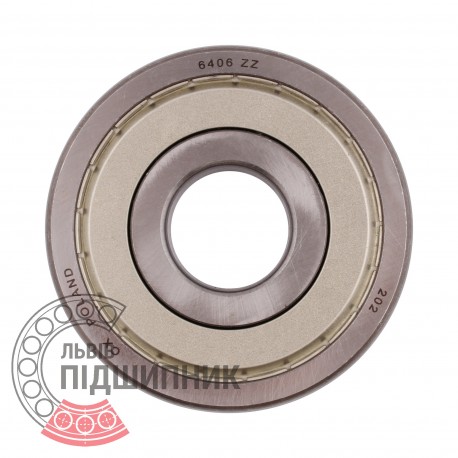 6406 ZZ [CX] Deep groove sealed ball bearing