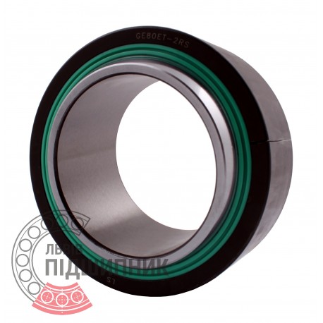 GE80E-2RS | GE80EÑ-2RS | GE80DO-2RS [Fluro] Radial spherical plain bearing