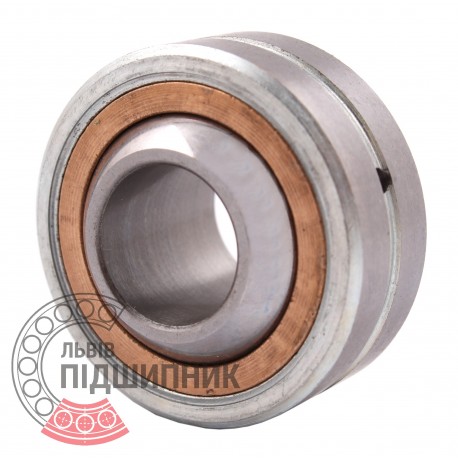GLXS 14 [Fluro] Radial spherical plain bearing with steel outer ring