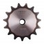Sprocket Z15 [Dunlop] for 16B-2 Duplex roller chain, pitch - 25.4mm, with hub for bore fitting