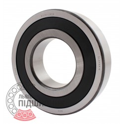 Deep groove ball bearing 6314 2RSR [Kinex ZKL]