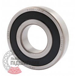 Deep groove ball bearing 6308 2RSR [Kinex ZKL]