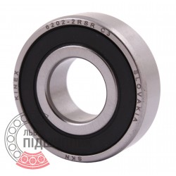 Deep groove ball bearing 6202 2RSRC3 [Kinex ZKL]