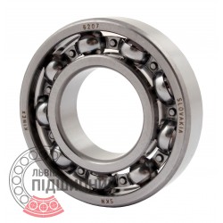 Deep groove ball bearing 6207 [Kinex ZKL]