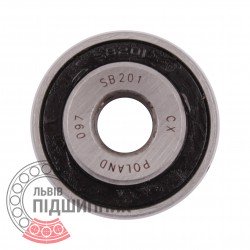 Radial insert ball bearing SB201 [CX]