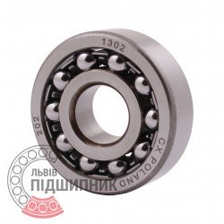 1302 [CX] Double row self-aligning ball bearing