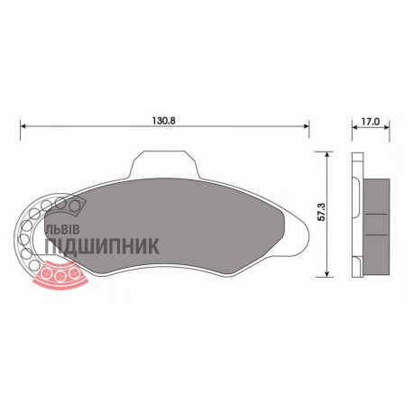 (Ford: Escort) Brake pads [BEST] | BE 324 / set