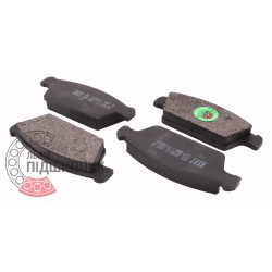 (Daewoo: Tico) Brake pads [BEST] | BE 338 / set