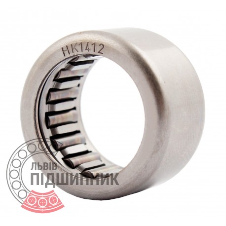 HK1412 [SKF] Drawn cup needle roller bearings with open ends