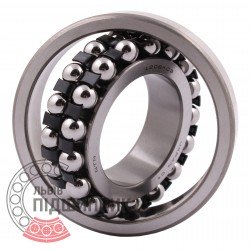 1208.SKC3 [NTN] Double row self-aligning ball bearing