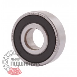 Deep groove ball bearing 6201 2RSR [Kinex ZKL]