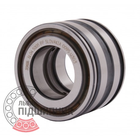 SL04 5005 PP (SL045005-PP) [Schaeffler] Double row cylindrical roller bearing