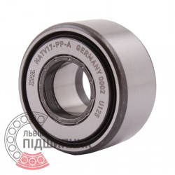 NATV17-PP-A [INA Schaeffler] Опорный ролик на основе роликоподшипников с фланцевыми кольцами, с внутренним кольцом