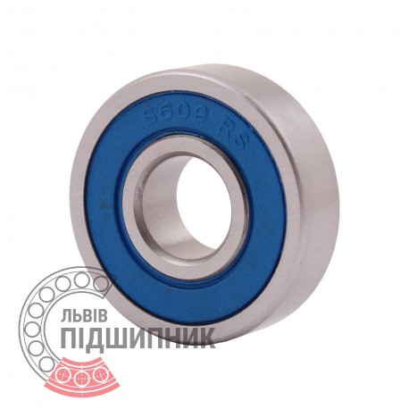 609 2RS ENC INOX [BRL] Deep groove ball bearing - stainless steel
