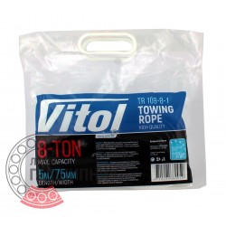 Tow rope Vitol 5m 8-ton ÒÐ-109-8-1 white