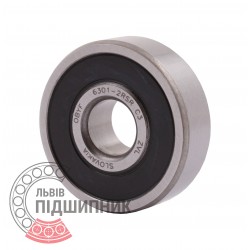6301-2RSR-C3 [ZVL] Deep groove sealed ball bearing