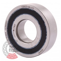 CSK17-M-C5 [Stieber] Freewheel | One way combined bearing