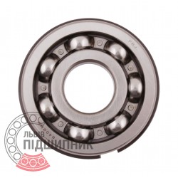6409NR [FBJ] Open ball bearing with snap ring groove on outer ring