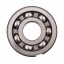 6409NR [FBJ] Open ball bearing with snap ring groove on outer ring