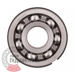 6408NR [FBJ] Open ball bearing with snap ring groove on outer ring