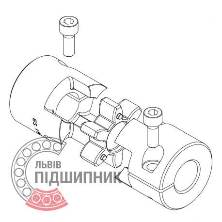 AR55/70R [SIT] Зубчастий вінець муфти