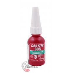 Cylindrical connections camp 638 Loctite, 10 ml