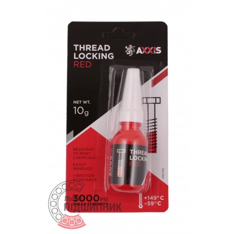 High strength thread lock 48021007905 AXXIS, 10ml