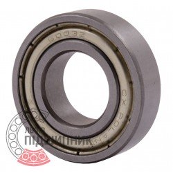 6003-ZZ [CX] Deep groove sealed ball bearing