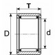 HFL2530 [INA Schaeffler] Drawn cup needle roller clutch