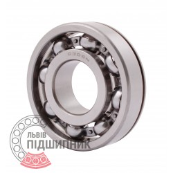 6306 N [CPR] Open ball bearing with snap ring groove on outer ring