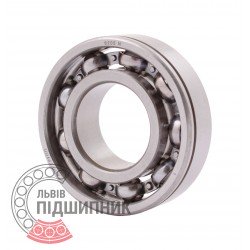6205 N [CPR] Open ball bearing with snap ring groove on outer ring