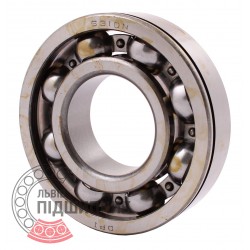 6310 N [DPI] Open ball bearing with snap ring groove on outer ring