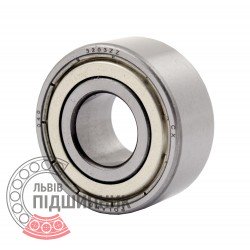 3203 ZZ [CX] Double row angular contact ball bearing