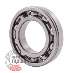 6212 N [ZVL] Open ball bearing with snap ring groove on outer ring