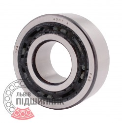 4307A [SNR] Double row angular contact ball bearing